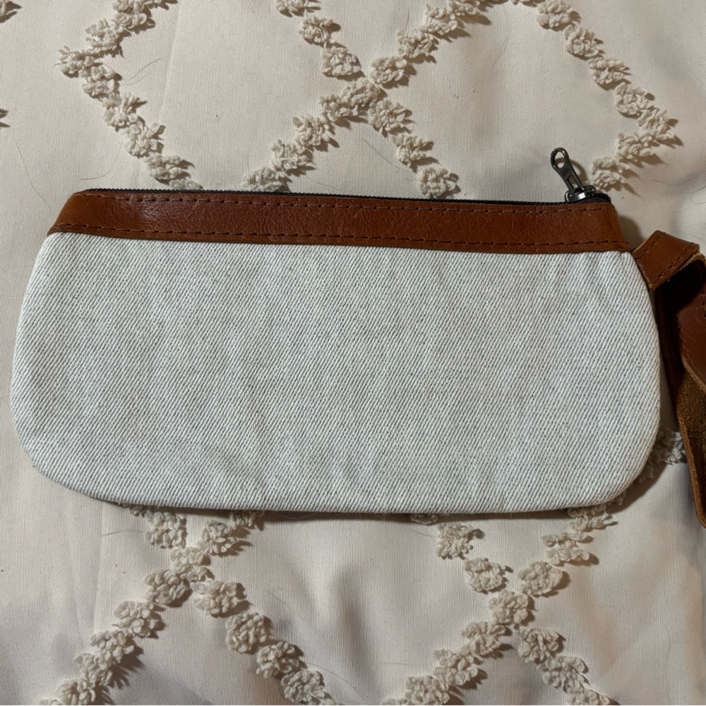 Nena & Co. denim clutch